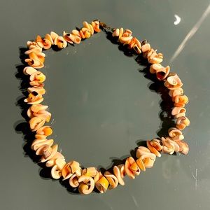 Real Pink Shells Romantic Necklace Excellent Condition